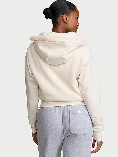 Angel Essentials - Iconic Fleece Faux Fur-Lined Hoodie, image 2