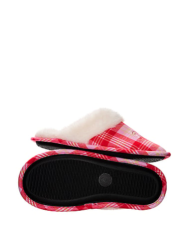 Victoria's Secret - CozyFlannel™ Faux Fur Closed-Toe Slippers, image 2