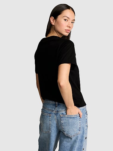 PINK - Campus Cotton™ Classic Tee, image 2