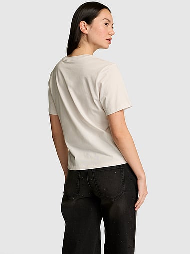 PINK - Campus Cotton™ Classic Tee, image 2