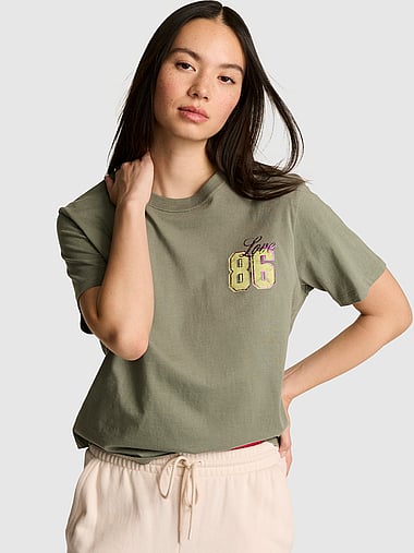 PINK - Campus Cotton™ Classic Tee, image 1