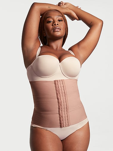 3-Belt Custom Compression Waist Trainer with Lumbar Support