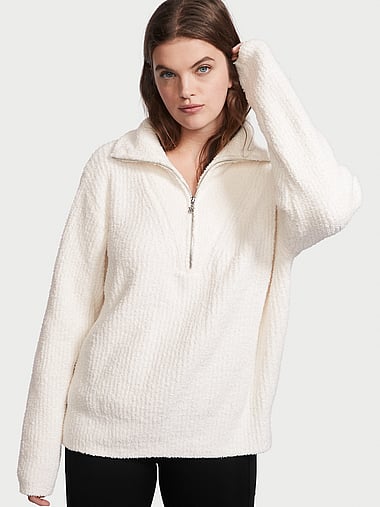 fuzzy victoria secret pullover
