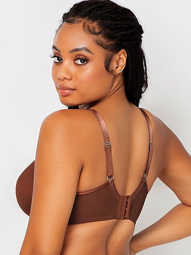 Curvy Couture - Sheer Mesh Full Coverage Unlined Underwire Bra, image 2