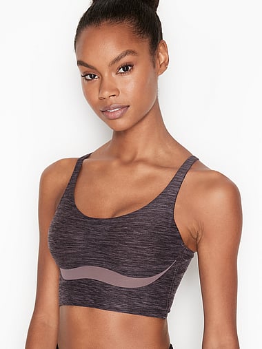 victoria secret grey sports bra