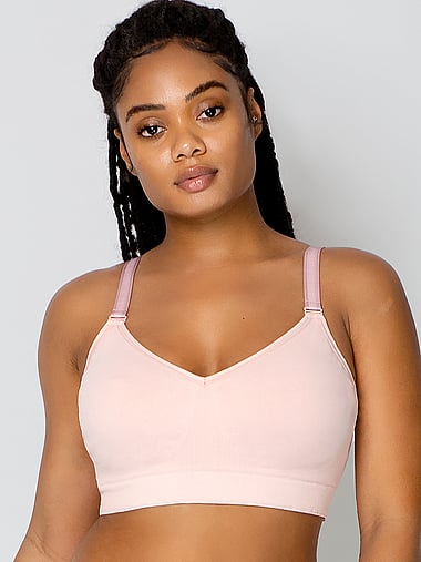 Curvy Couture - Smooth Seamless Comfort Wireless Bra, image 1