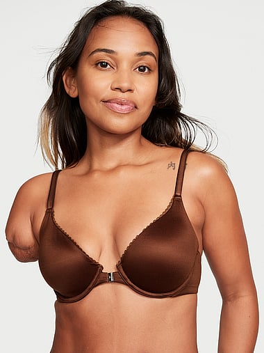 Body by Victoria - VS Adaptive Lightly Lined Front-Close Full Coverage Bra, image 1