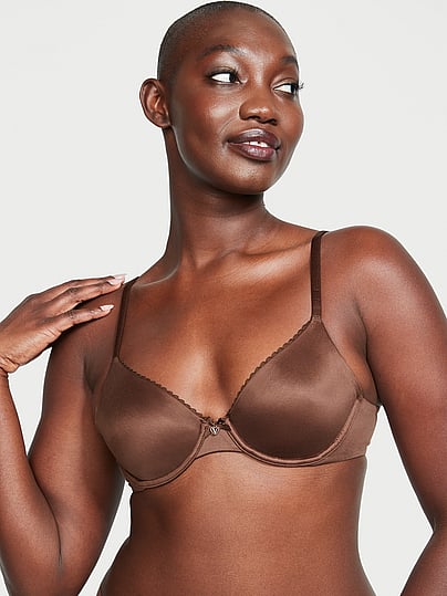 Buy Invisible Lift Unlined Smooth Demi Bra, Sandalwood - Order