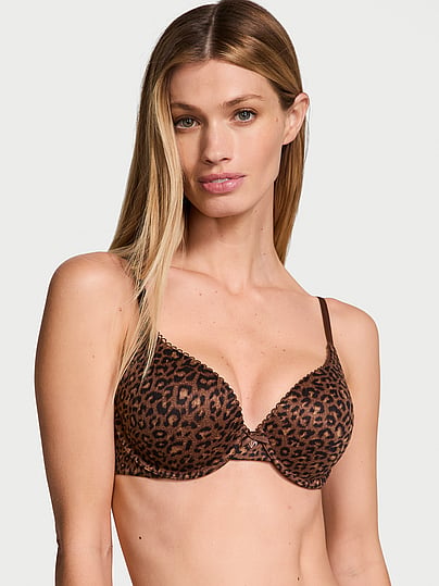 Buy Perfect Shape Smooth Push-Up Bra, Caramel - Order Bras online