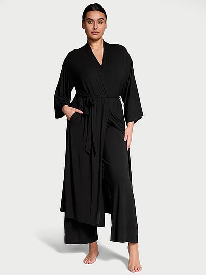 Buy SoSoft™ Modal 3-Piece Set, Black - Order Pajamas Sets online