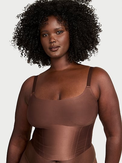Buy Shapewear by Victoria SmoothingShimmer™ Cinched Tank Top