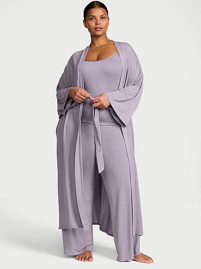 Buy SoSoft™ Modal 3-Piece Set, Black - Order Pajamas Sets online