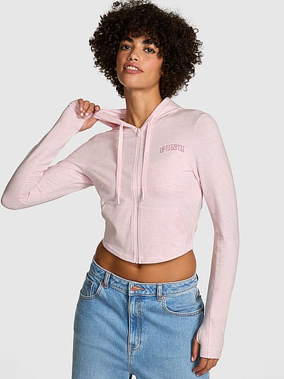 Buy All-Day Cotton™ Full-Zip Hoodie, Pure Black - Order Hoodies Buy All-Day Cotton™ Full-Zip Hoodie, Pure Black - Order Hoodies