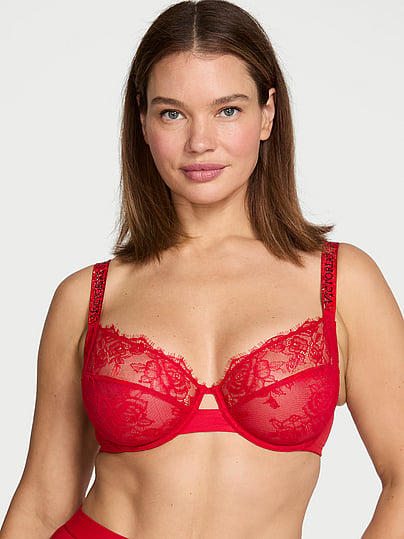 Buy Fabulous by Victoria's Secret Shine Strap Lace Unlined Full