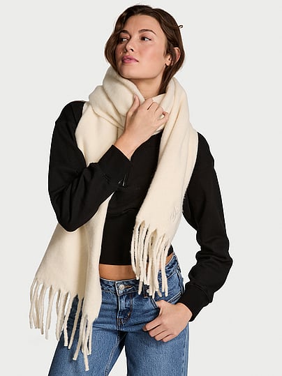 Buy Cozy Blanket Scarf, Plaid - Order Cold Weather online