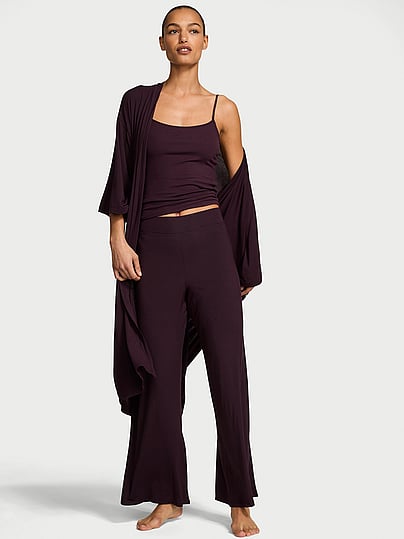 Buy SoSoft™ Modal 3-Piece Set, Black - Order Pajamas Sets online