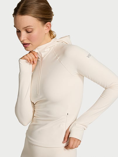 Buy VSX WinterTech™ Hooded Half-Zip Jacket, Black - Order Hoodies