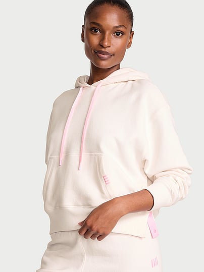 Buy Vintage Fleece Popover Slit Hoodie, Medium Heather Grey