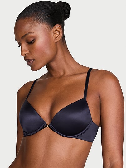 Buy Rose Lace Lightly Lined Plunge Demi Bra, Cherry Blossom