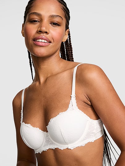 Buy PINK Wink™ Lightly Lined Balconette Bra, - Order Bras online