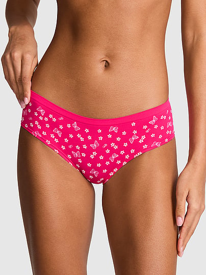 Buy Seamless Hiphugger Panty, Hot Stuff Butterfly Hibiscus Print