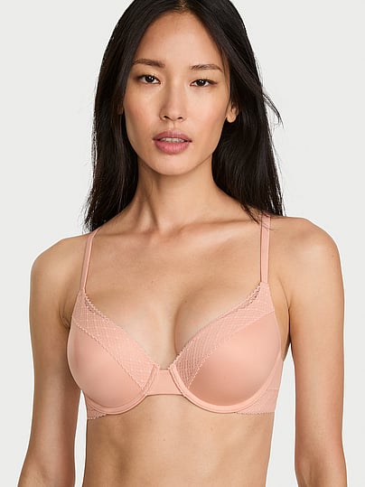 Buy Perfect Shape Smooth Push-Up Bra, Macaron - Order Bras online