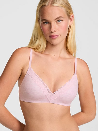 Pink Wear Everywhere™ Lightly Lined Wireless Bra In