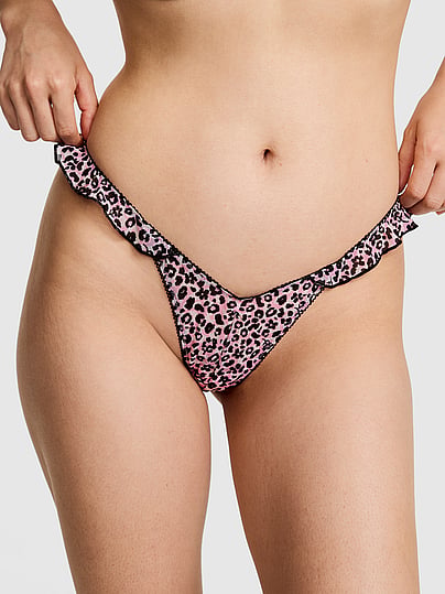 Pink Wink™ Flutter Thong Panty In Print