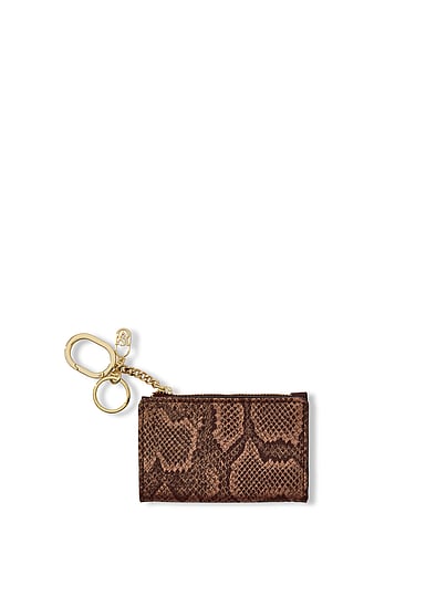 Buy Foldover Card Case Keychain, Snake Print - Order Small