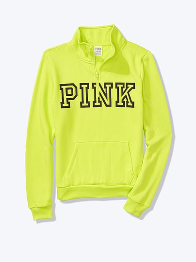 victoria secret quarter zip