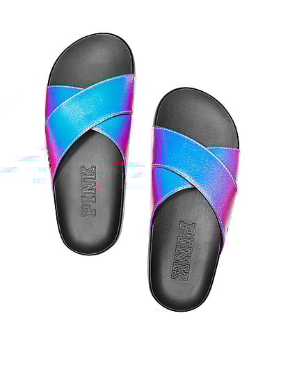 victoria secret pink strap sandals