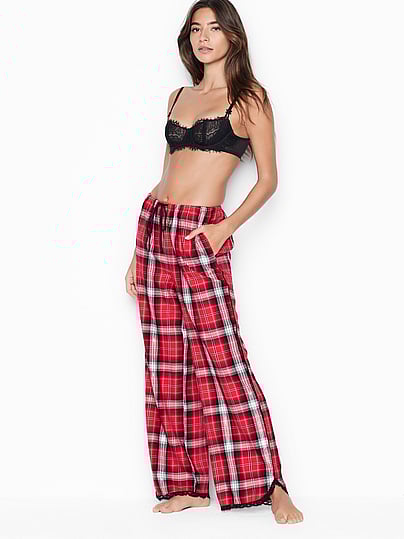 victoria secret plaid pajama pants