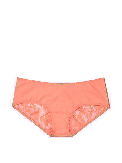 Lace Ruched-back Hiphugger Panty
