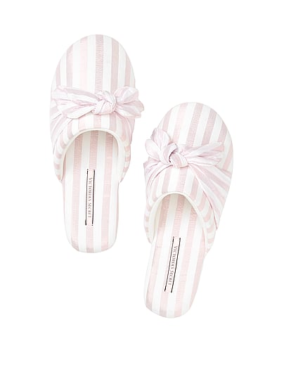 victoria secret bow slippers