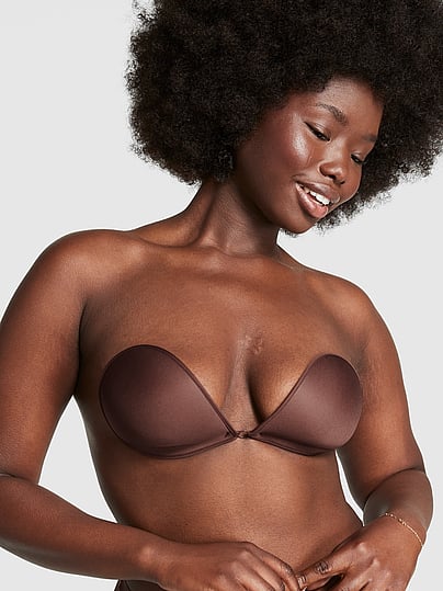 Buy Backless Strapless Bra, Mocha Latte - Order Bra Accessories online -  PINK US