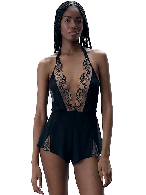 sexy lingerie onesie Amazon.com: Sexy High Waisted Lingerie Cutout Teddy Crotchless Roleplay  Lace Romper Maid for Women Vintage Kinky Underwear Slutty Black: Clothing,  Shoes & Jewelry