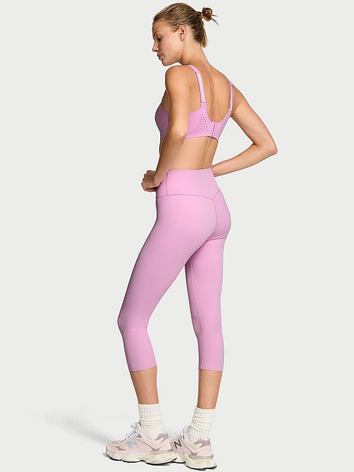 Leggings PINK Seamless Ombre Lilla - Taglia L - Vita Alta - Nuovi Con Etichette