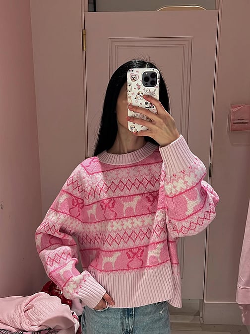Pinklove様 Buy PINK x LoveShackFancy Oversized Hoodie, Pink Lollipop Wash