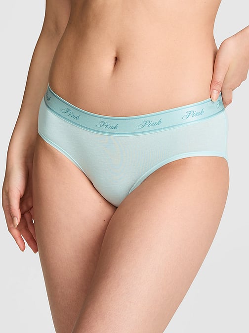 Mutanda Vita Alzata Victoria's Secret PINK - M Beige Floreale NO SHOW - Edizione Limitata - Foto 2