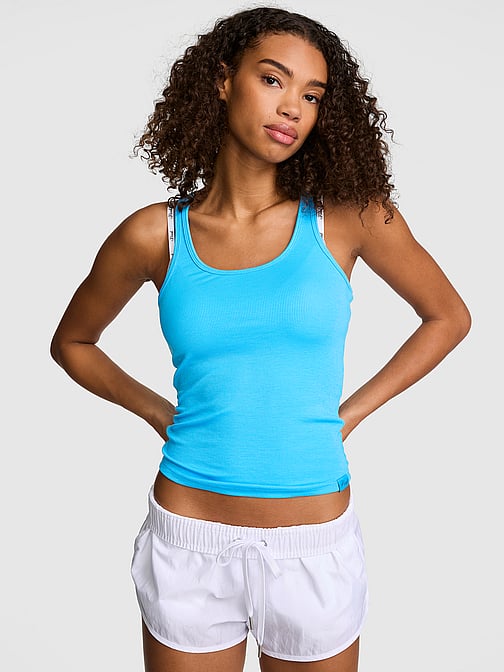 Buy Women's Tank Tops: Ribbed, High-Neck, & Classic White Styles