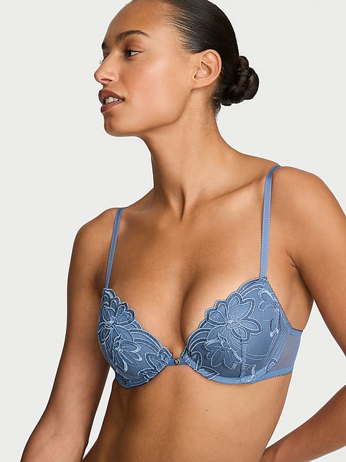 deep cut dress bra Women's Deep Plunge Bra Push up Low Cut Backless Bra for Dress Adjustable Straps