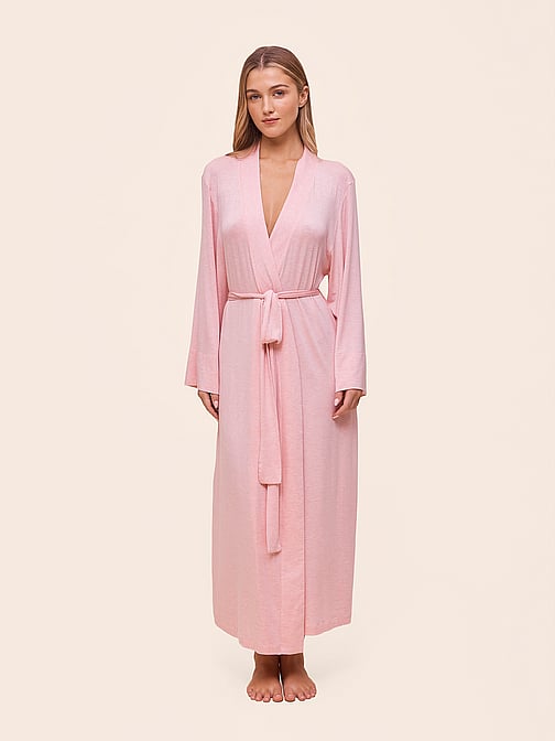 pink victoria secret dressing gown Victoria's Secret Pink Plush Long Summer Robe (XL/XXL) | Delivery Near Me
