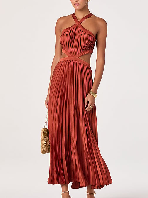 victoria secret pleated maxi dress Floral Dress Fashion Victoria Secret Pleated Maxi Dress CHI CHI LONDON  Bardot Neckline Lace Pleated Maxi