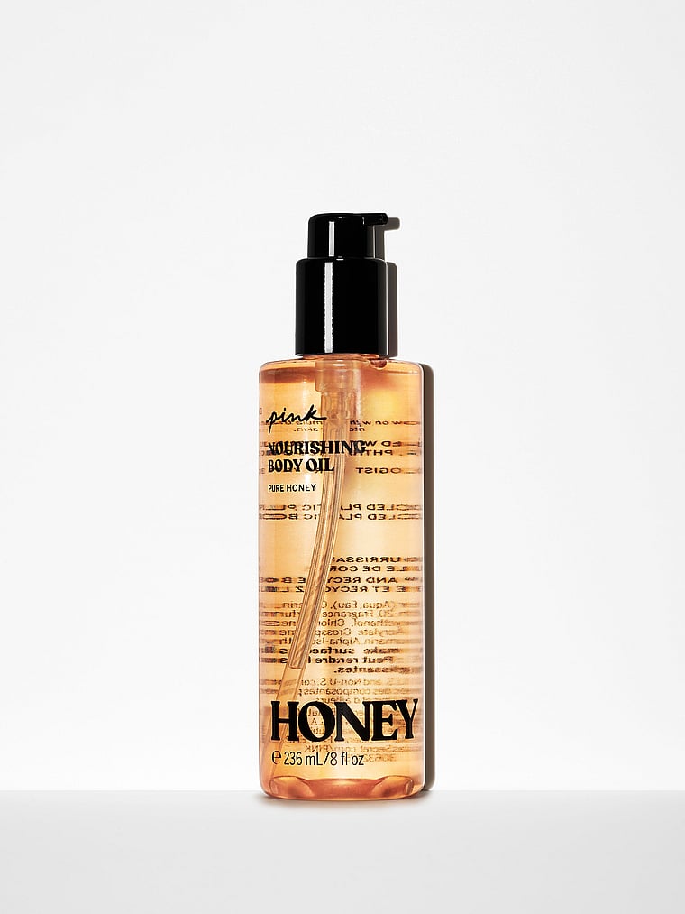 Victoria's Secret Pink New! Honey Oil Nourishing Body Oil with Pure Honey  236ml