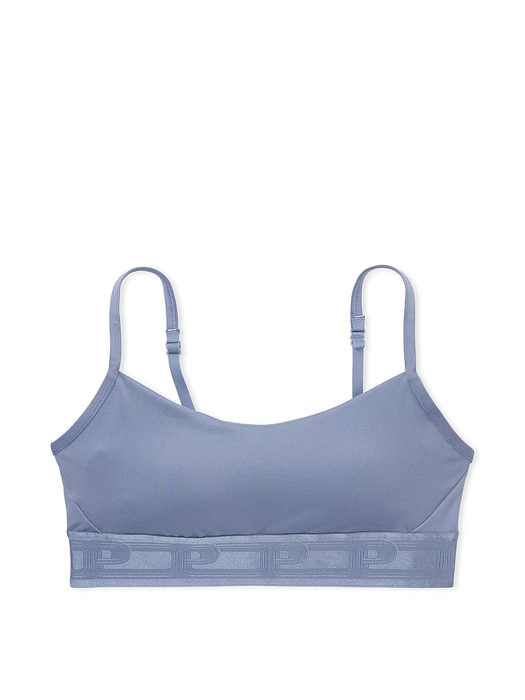 PINK Soft Ultimate Lightly Lined Square-Neck Sports Bra