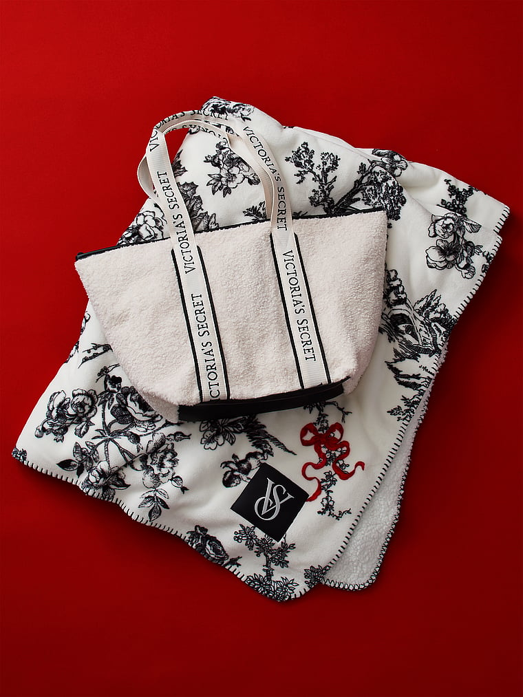Victorias Secret Plush Tote Bag 