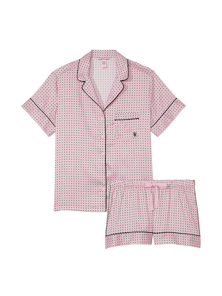 Satin Short Pajama Set - Sleep & Lingerie - Victoria's Secret