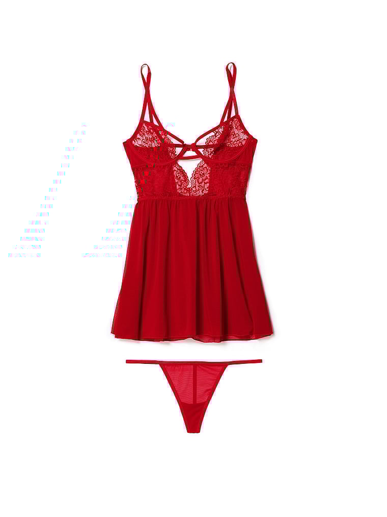 Rae Babydoll + Panty Set
