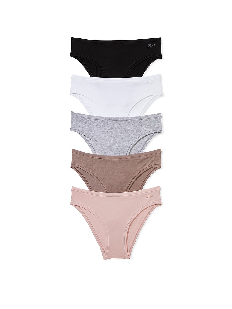 5-Pack Cotton Cheeky Panties