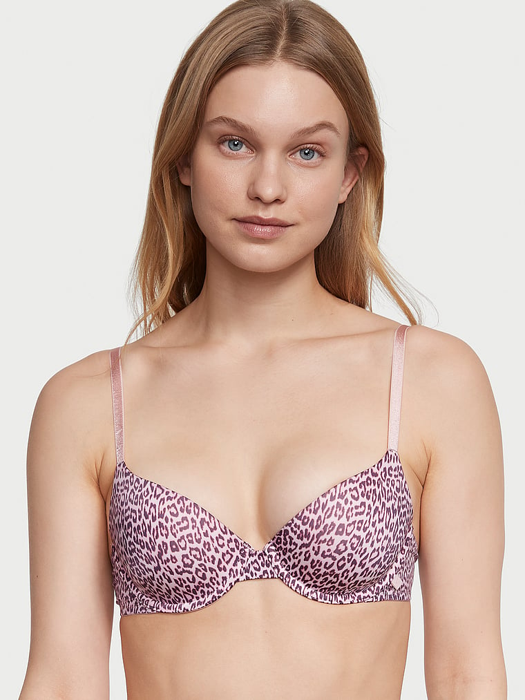 Sexy Tee Front-Close Lightly Lined Demi Bra